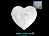Baby Love Heart Mold