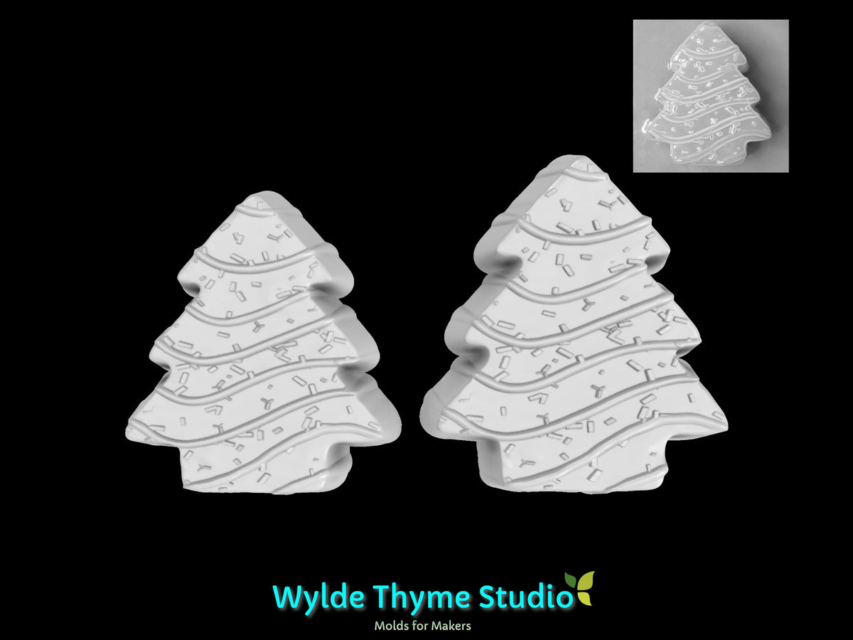 SooyaStudio Christmas Sweets Mori高さ約18cm Christmas Snack Cake Mold – Wylde Thyme Studio