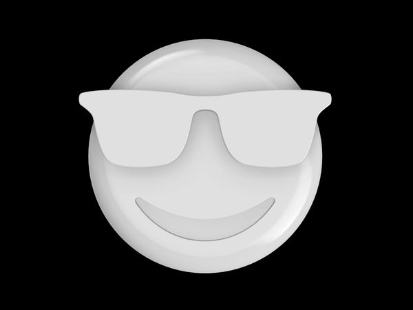 Emoji Mold Cool Sunglasses