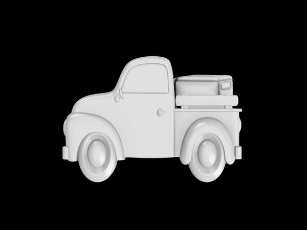 Old Fashioned Truck w/Cooler Mold