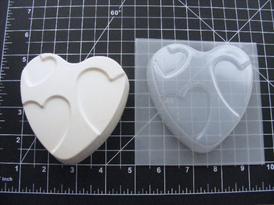 Cutout Hearts Mold