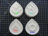 Classic 4 Elements Molds