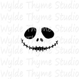 Jack Face Stencil