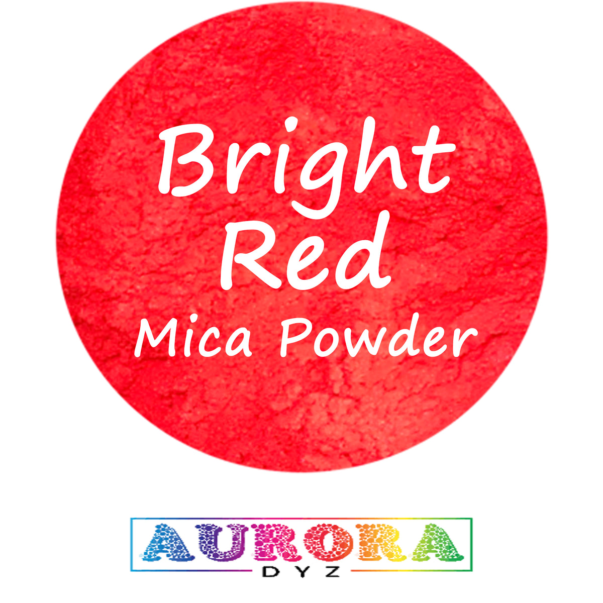 Bright Red Mica Powder