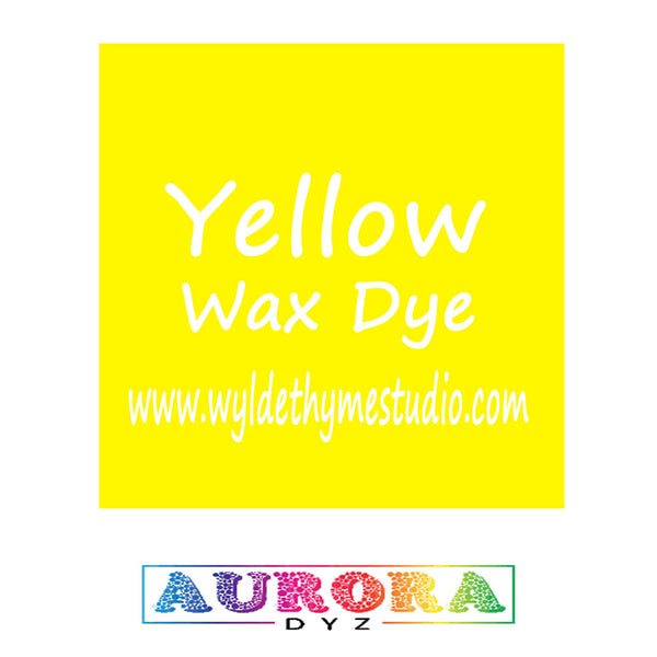 Yellow Wax Dye