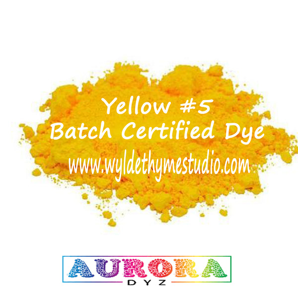 Yellow 5 FD&C Dye