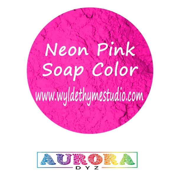 Neon Pink Soap Dye