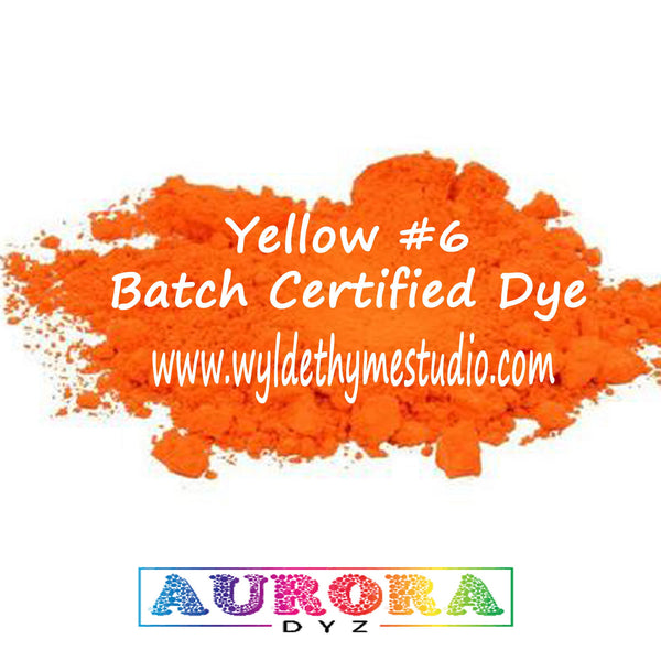 Yellow 6 FD&C Dye