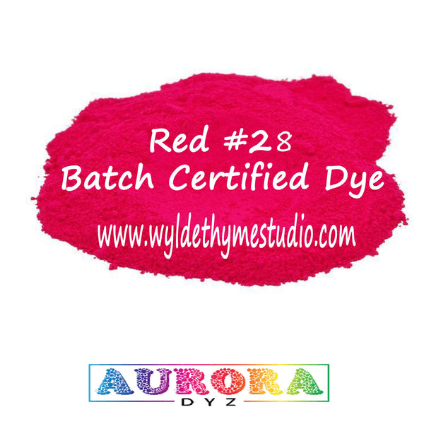 Red 28 D&C Dye