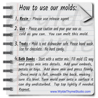 Cloud 2 Piece Mold