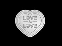 Love is Love Heart Mold