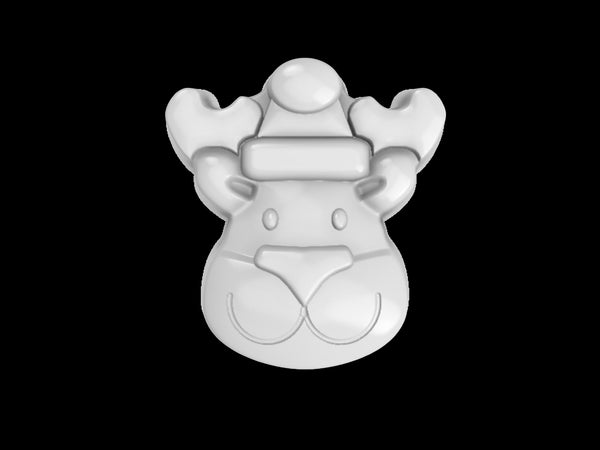 Reindeer Santa Mold