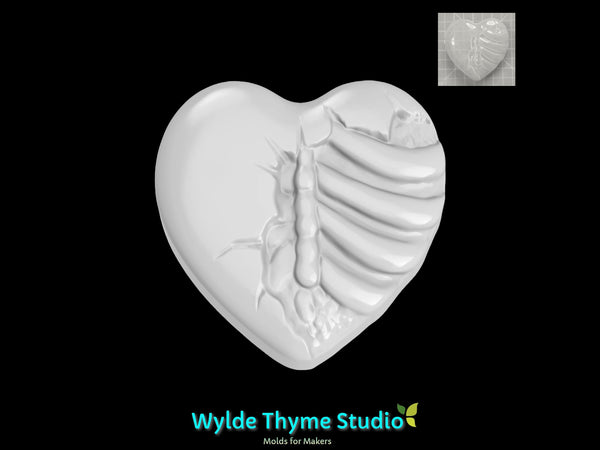 Heart Ribs Mold