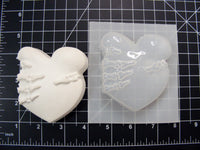 Squished Heart Mold