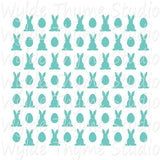 Easter Pattern Stencil Style 1