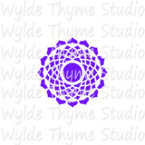 Set of Chakra Stencils