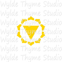 Set of Chakra Stencils