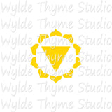 Set of Chakra Stencils