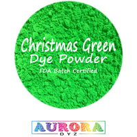 Christmas Green Dye