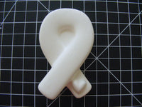 Awareness Ribbon Heart Mold