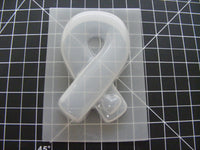 Awareness Ribbon Heart Mold