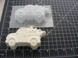 Old Fashioned Truck - Bunny & Carrots Mold