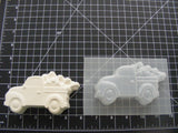 Old Fashioned Truck - Bunny & Carrots Mold