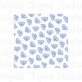 Diamonds Pattern Stencil