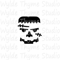 Frankenstein Stencil