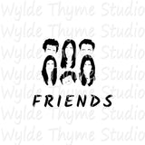 Friends TV Stencil