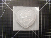 Love is Love Heart Mold