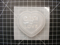 Love is Love Heart Mold