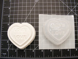 Love is Love Heart Mold