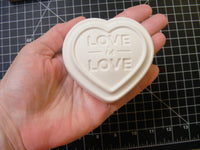 Love is Love Heart Mold