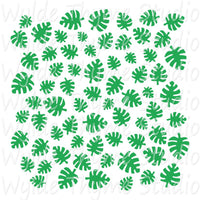 Monstera Leaves Stencil