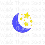 Moon & Stars Stencil