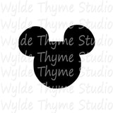 Mouse Ears Stencil