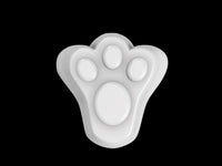 Lucky Rabbit Foot Mold Med.