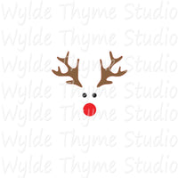 Reindeer Stencil Style 3