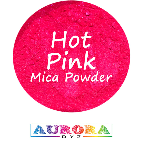 Hot Pink Mica Powder