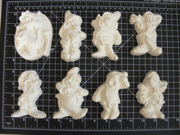 Snow White Seven Dwarfs Mold Set