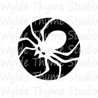 Spider Style 2 Stencil