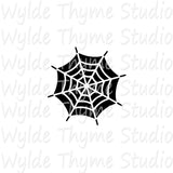 Spider Web Stencil Style 1