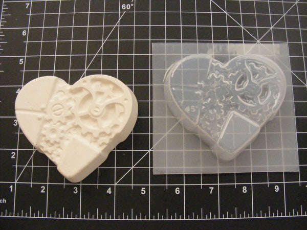 Steampunk Heart Mold