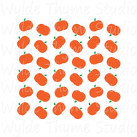 Pumpkins Scatter Stencil