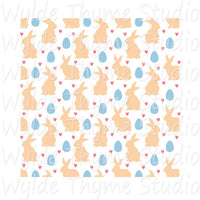 Easter Pattern Stencil Style 3