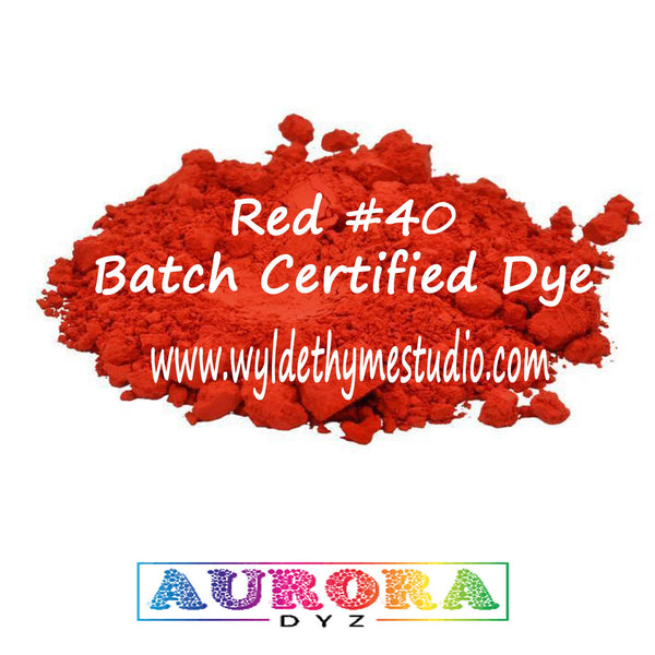 FD&C Red 40 Batch Certified Dye 1 oz